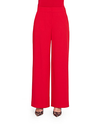 Women's Mid-Rise Wide Leg Pants | Macy's