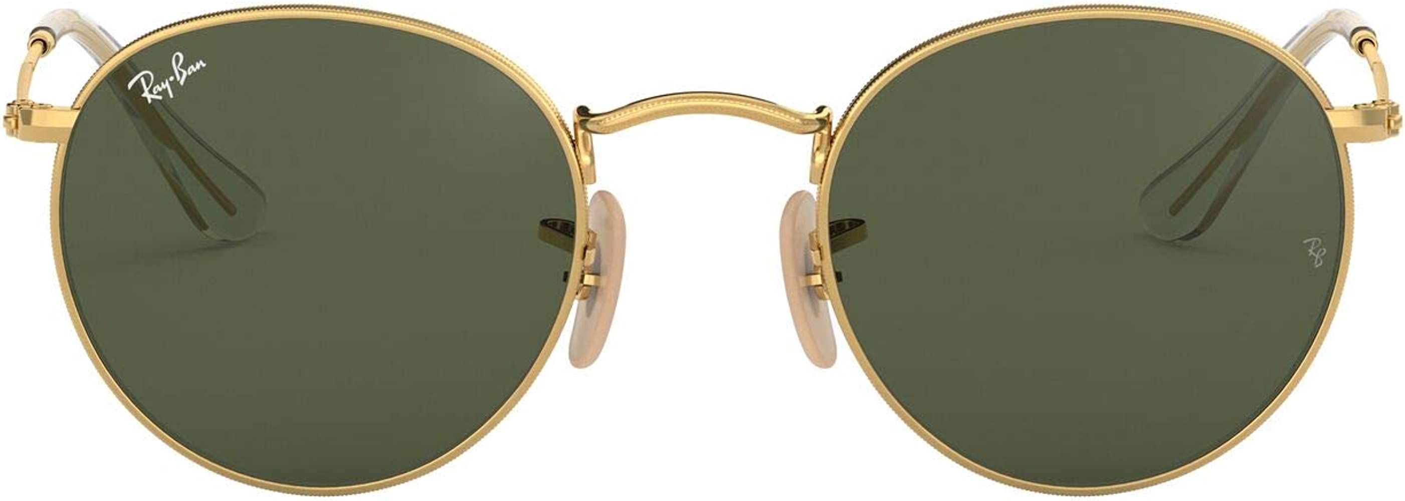 Ray-Ban RB3447n Round Flat Lens Sunglasses | Amazon (US)