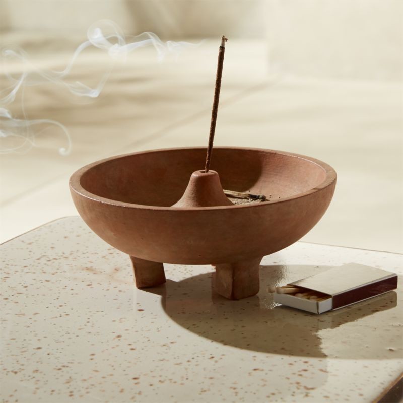 Terracotta Incense Burner + Reviews | CB2 | CB2