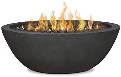 Real Flame Riverside 36" Propane or Natural Gas Fire Pit - Stainless Steel Burners, Natural Gas C... | Amazon (US)