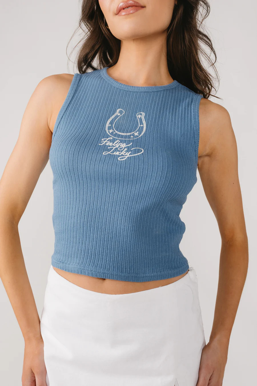 Lucky Horseshoe Tank | Vestique