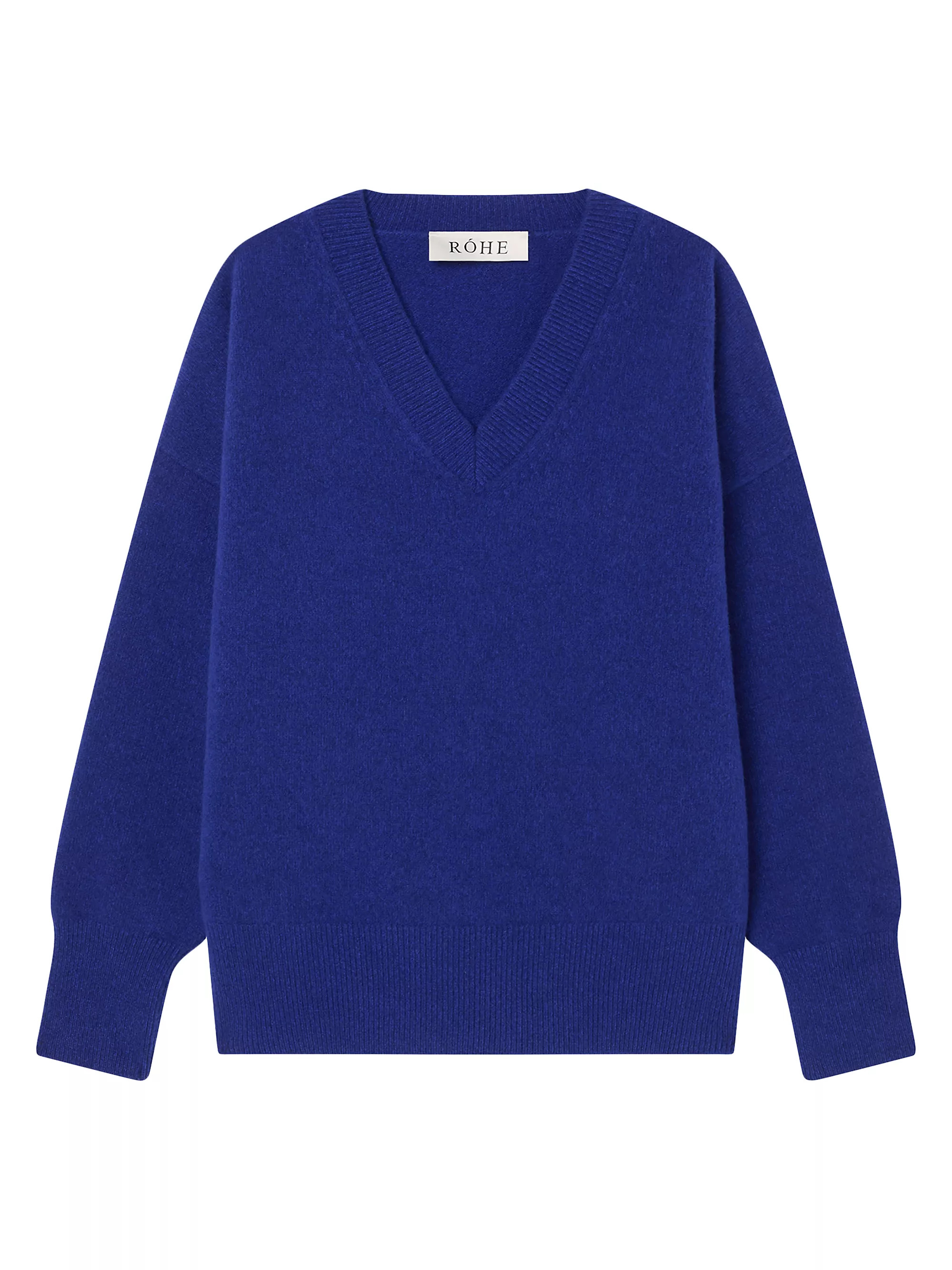 Stretch-Wool V-Neck Sweater | Saks Fifth Avenue