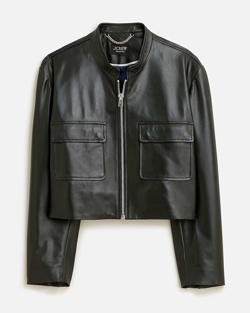 Collection Jodie leather lady jacket | J. Crew US