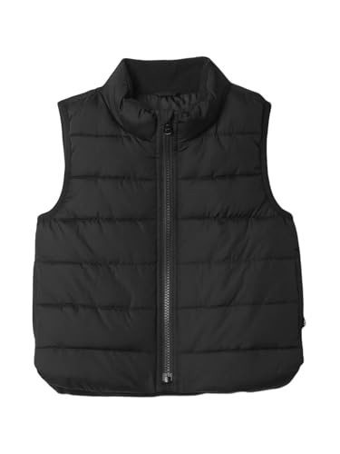 GAP Baby Boys Puffer Vest Black 4YRS | Amazon (US)