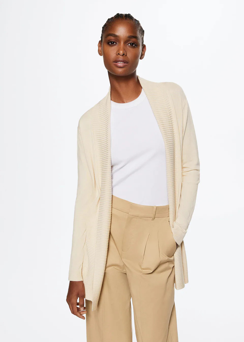 Fine-knit cardigan -  Women | Mango USA | MANGO (US)