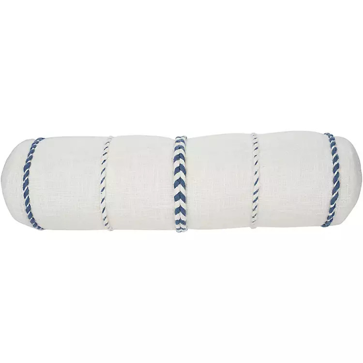 Cerulean Braided Twist Lumbar Throw Pillow | Kirkland's Home