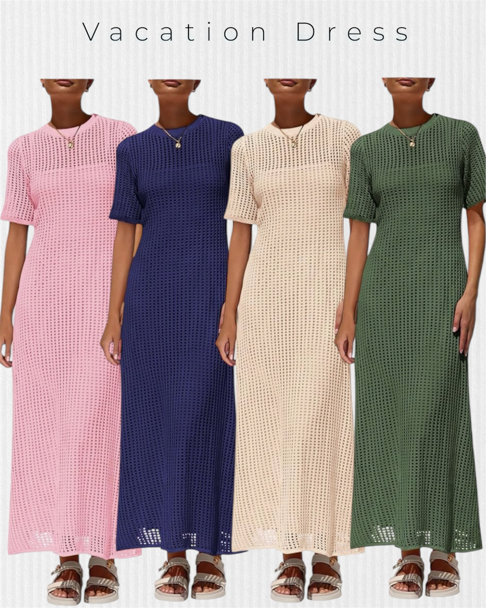 PRETTYGARDEN Womens Eyelet Dress, new from Amazon. You can also wear it without the slip, as a swim coverup. 




2025 Summer Vacation Resort Maxi Dresses Beach Short Sleeve Hollow Out Sundress, vacation dress, vacation outfit, resort dress, resort wear, beach dress, 

#LTKFindsUnder50 #LTKSeasonal #LTKSwim #LTKTravel