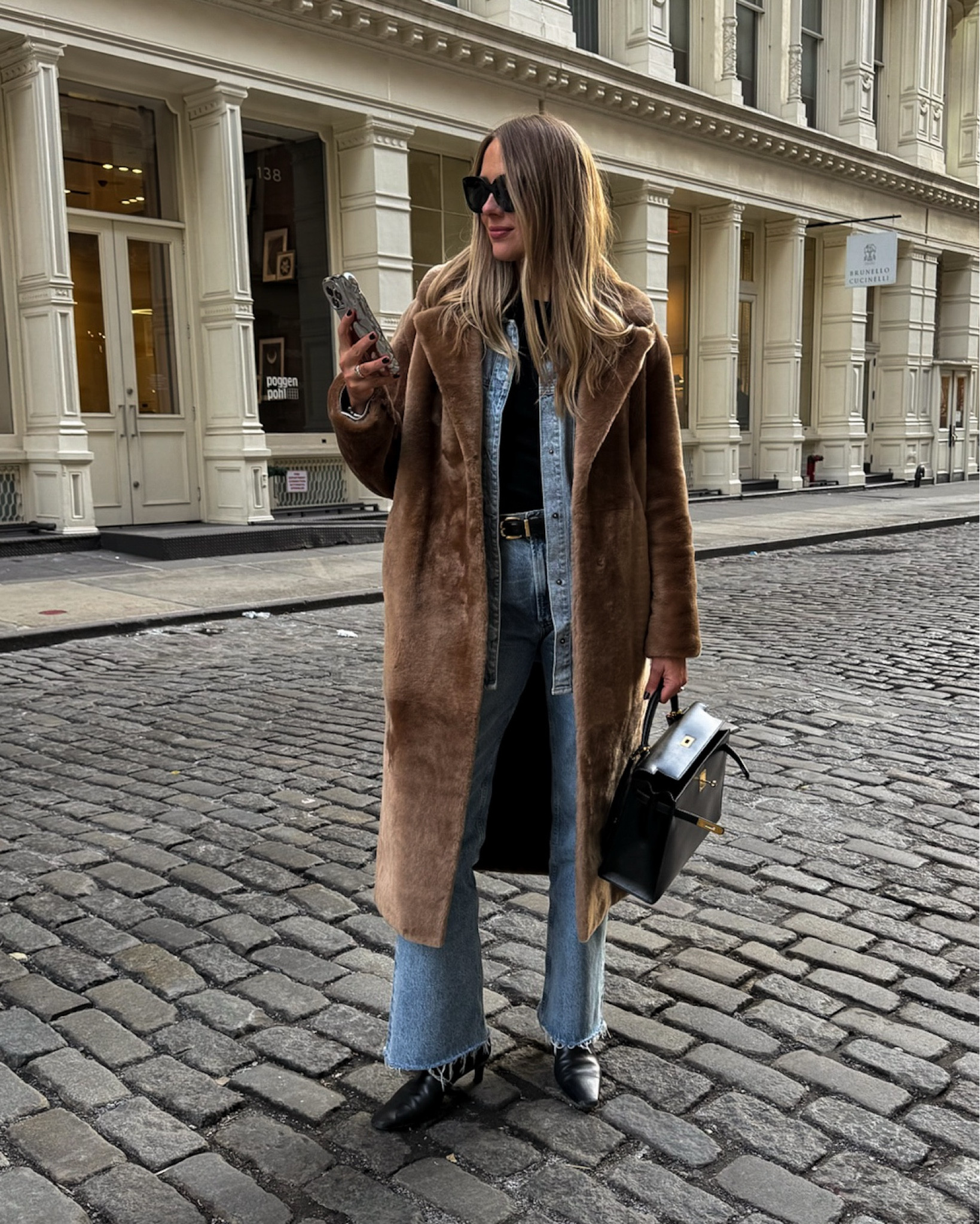 Fashion Jackson, NYC, New York, winter spring transitional outfit, denim outfit, 

#LTKOver40 #LTKSeasonal #LTKTravel