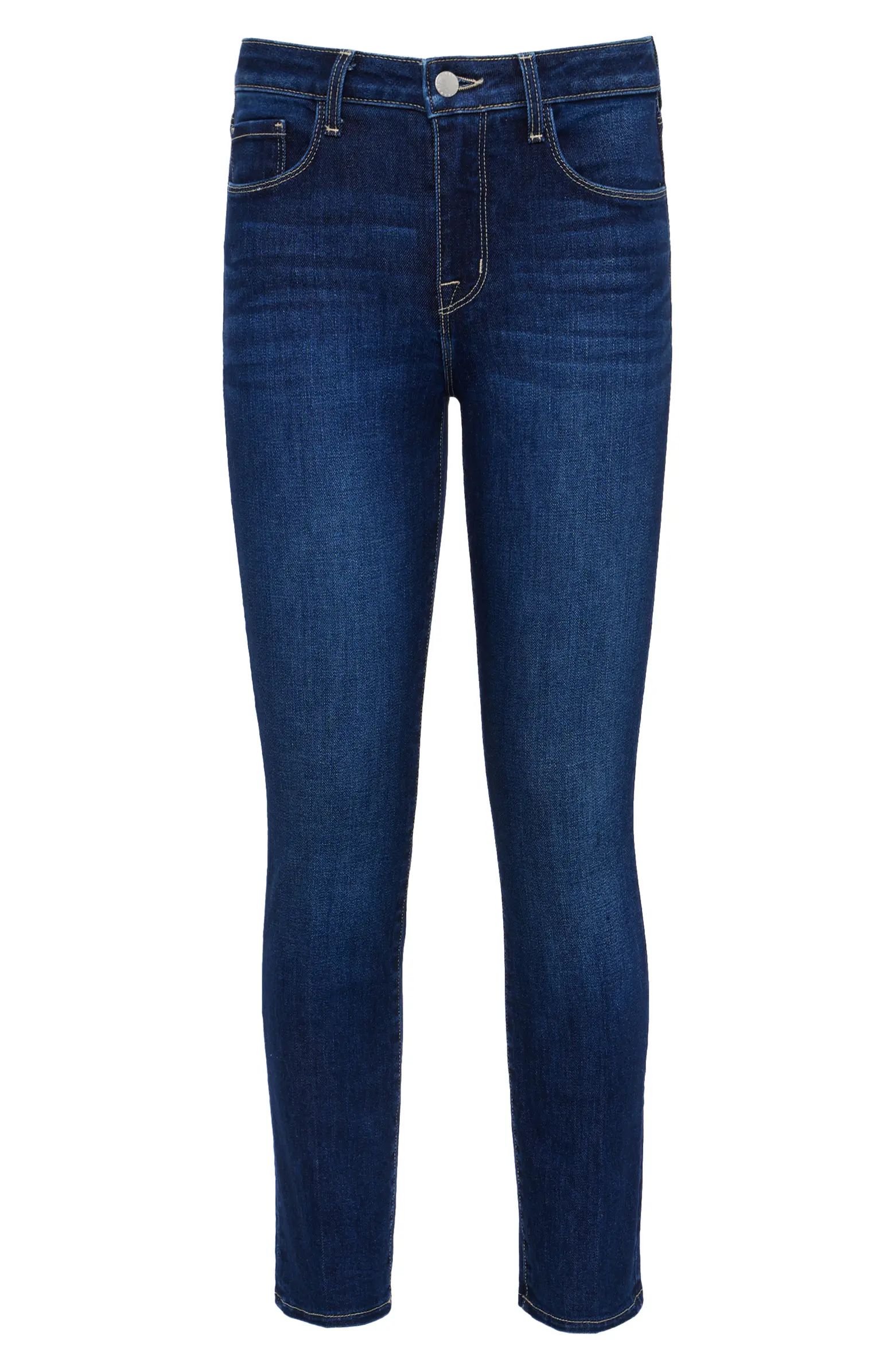 L'AGENCE Davis High Waist Slim Straight Jeans | Nordstromrack | Nordstrom Rack