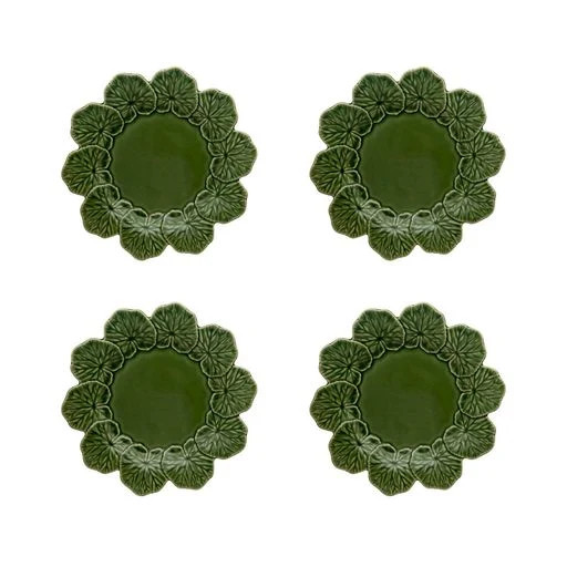 Geranium Dinner Plate, Set of 4 | Over The Moon