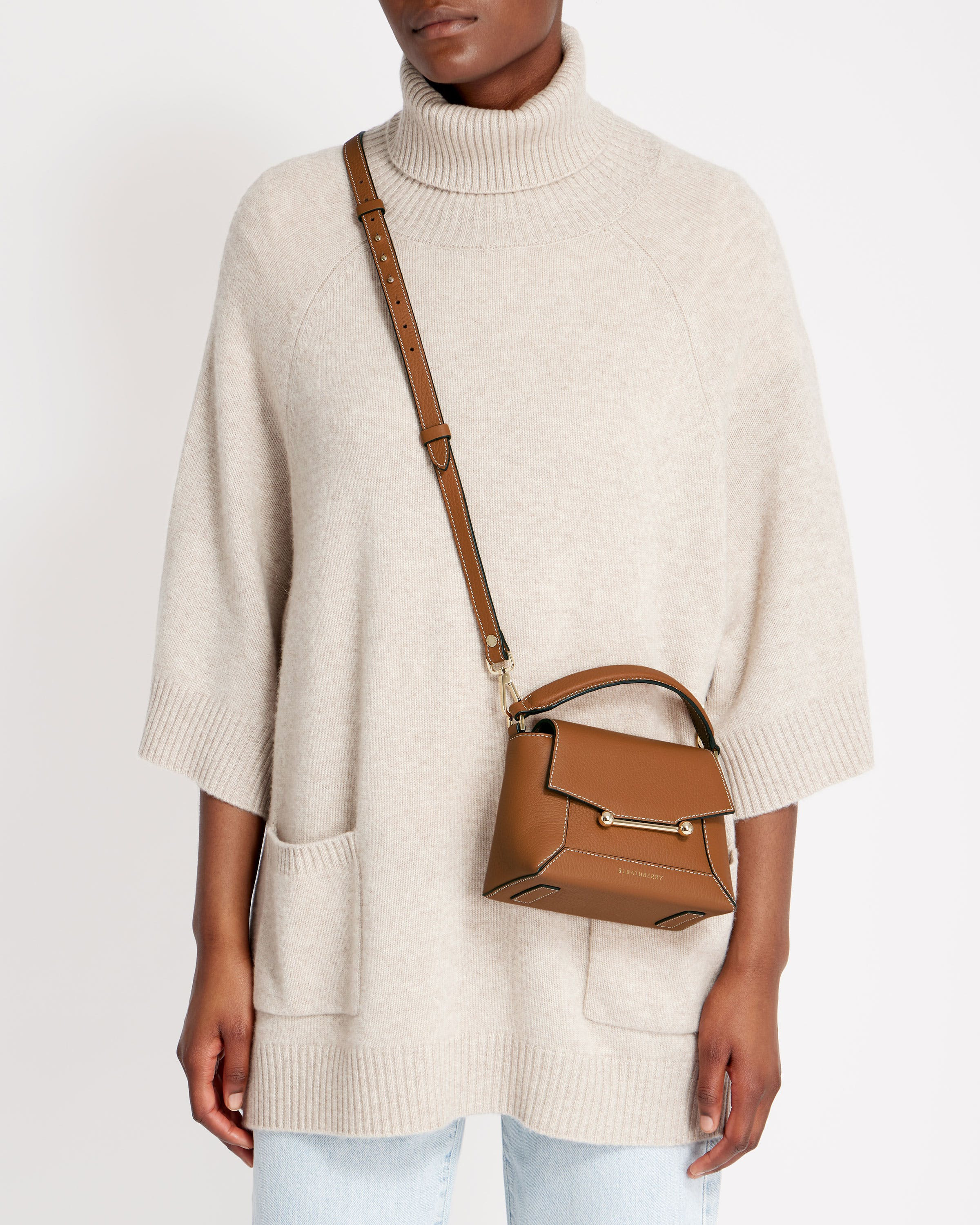 Strathberry - Mosaic Nano - Tan | Strathberry