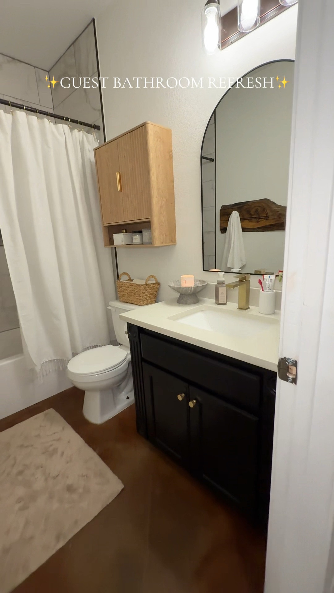 Just a few easy changes and this bathroom feels fresh and modern again! 

#LTKFindsUnder50 #LTKHome