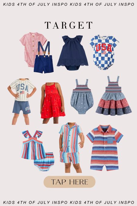 Fourth of July Outfit inspo for the kids from Target!! 

#LTKStyleTip #LTKKids #LTKFindsUnder50