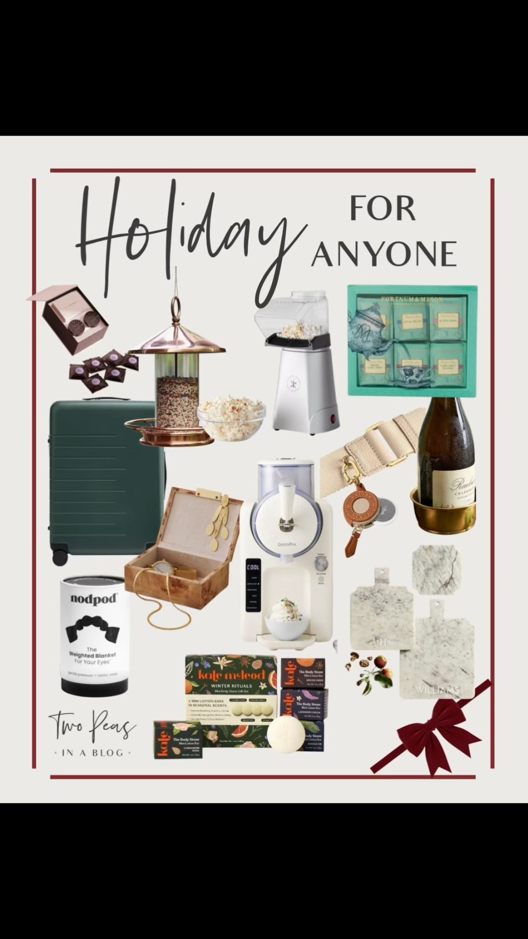 Gift ideas for anyone on your list. Christmas gift ideas. Holiday gifts. Gift guide. 

#LTKHoliday #LTKGiftGuide #LTKOver40