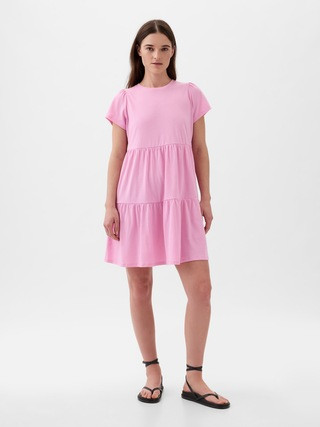 Tiered Mini Dress | Gap (CA)