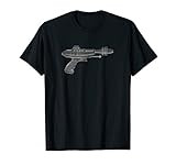Ray Gun Graphic Art Tee Shirt Classic 50's Style Retro | Amazon (US)