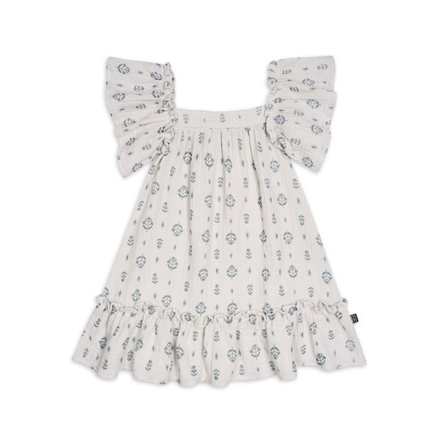 Modern Moments by Gerber Toddler Girl Dress with Ruffles, Sizes 12M-5T | Walmart (US)