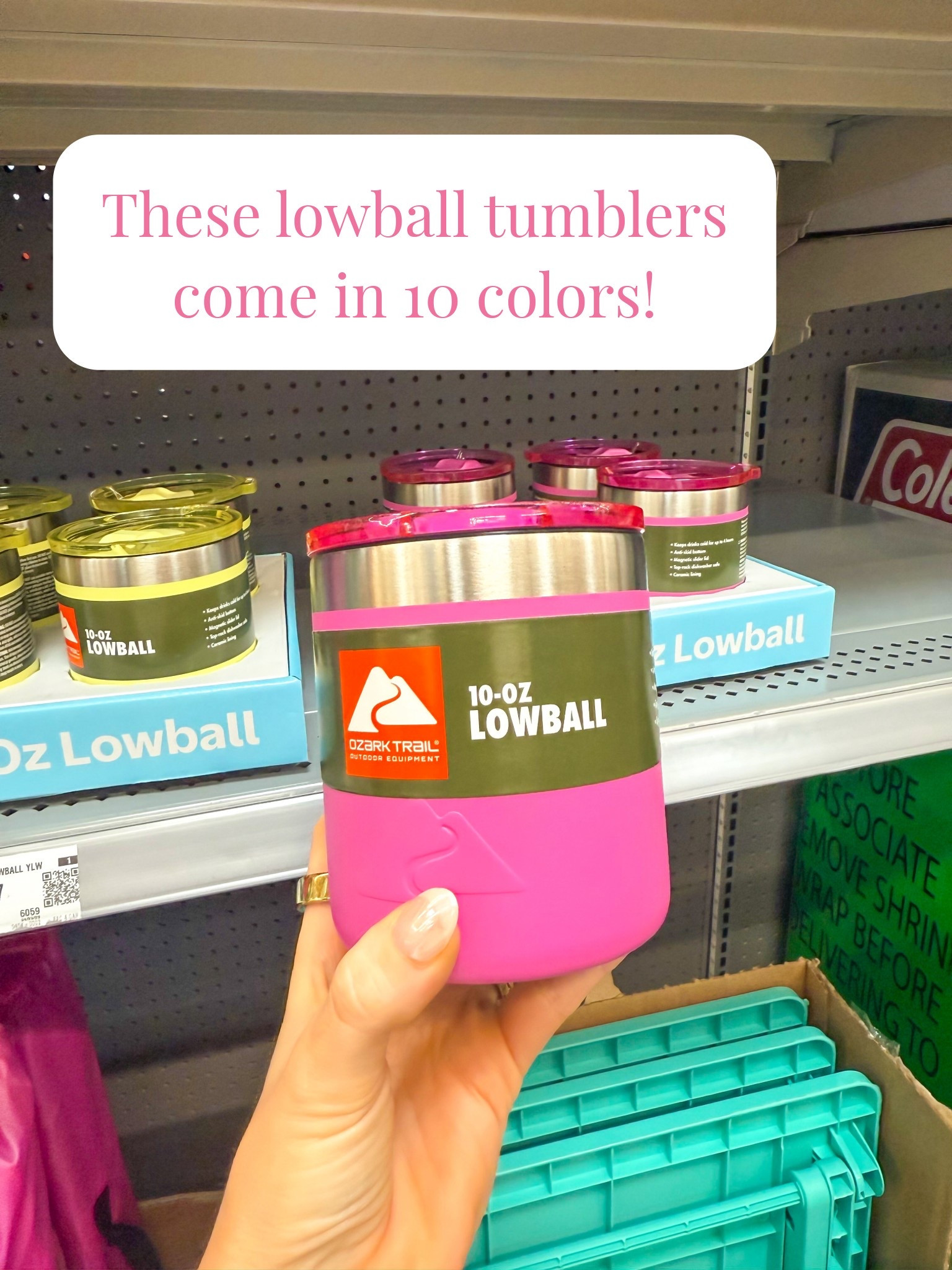 Lowball drink tumbler only $10!!
Comes in 9 colors too! 





Walmart finds 
Beach essentials 
Summer finds


#LTKTravel #LTKmomlife