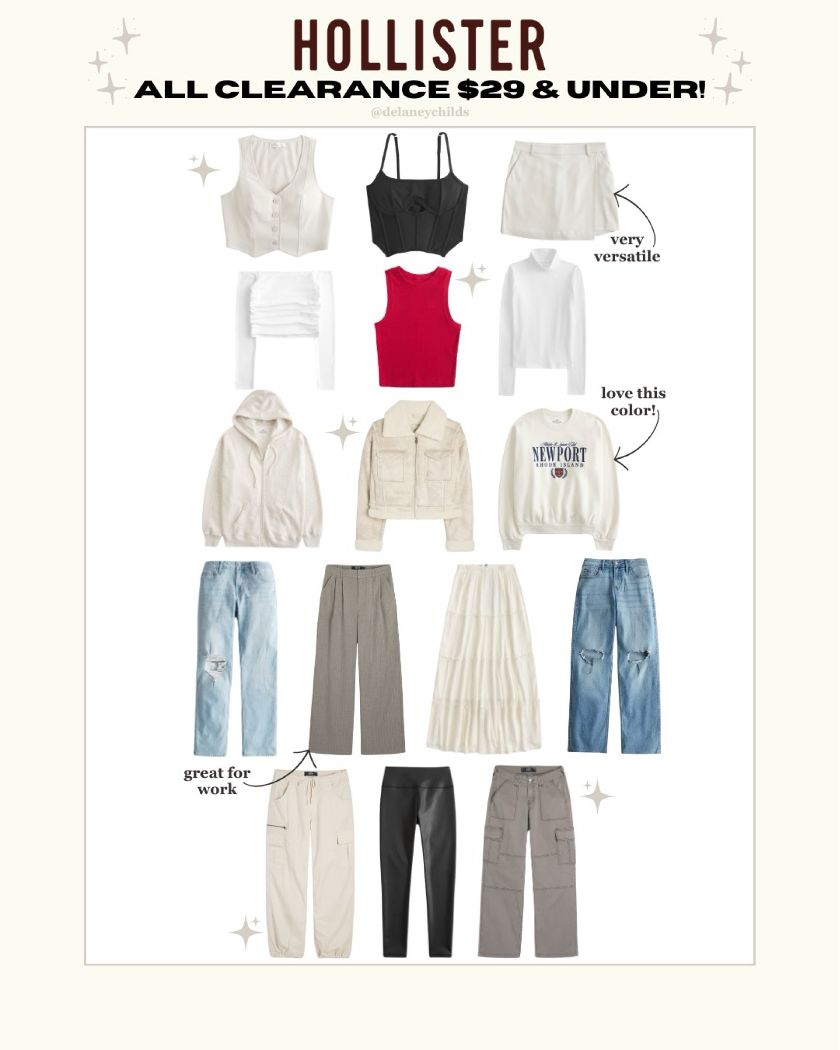 rounded up some of my favs for you from the $29 Hollister clearance sale 🍒🧸💋 

#LTKSpringSale #LTKfindsunder50 #LTKsalealert