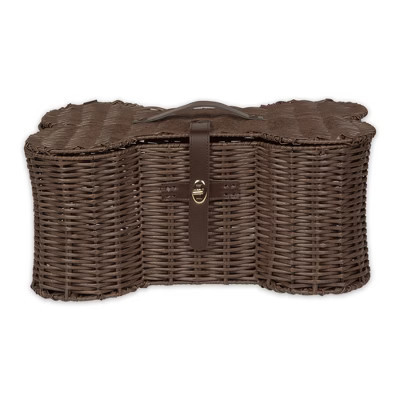 Bone Dry Bone Shape Toy Basket Small 17.5X11X7.5 | Target
