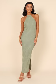 Oakley Crochet Midi Dress - Olive | Petal & Pup (US)