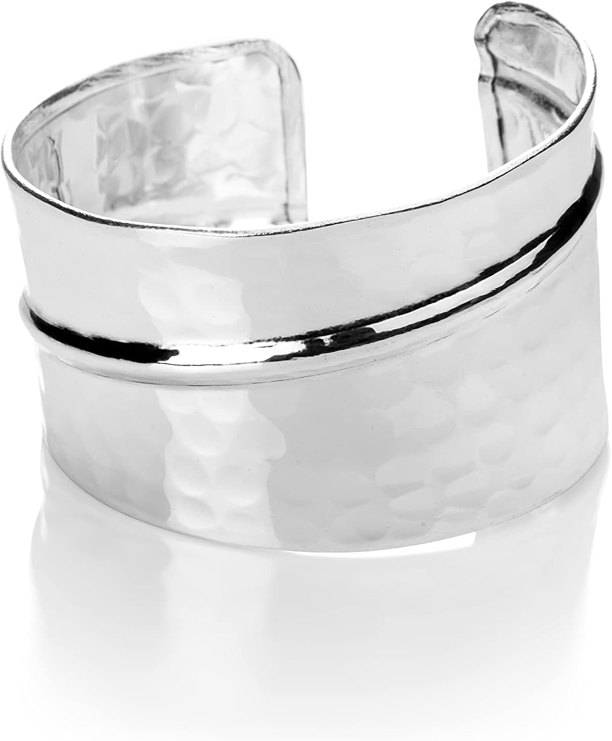 Charlie Paige Cuff Bracelet for Women | Nefriti Open Cuff Bracelet Bangle | Amazon (US)