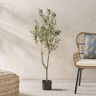 3.9 ft. Artificial Olive Tree | The Home Depot