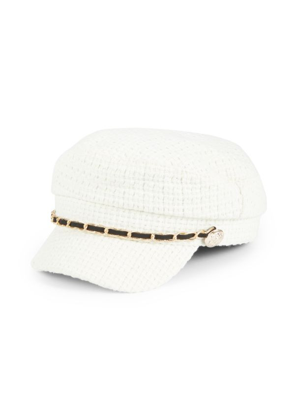 Textured Flat Cap | Saks Fifth Avenue OFF 5TH
