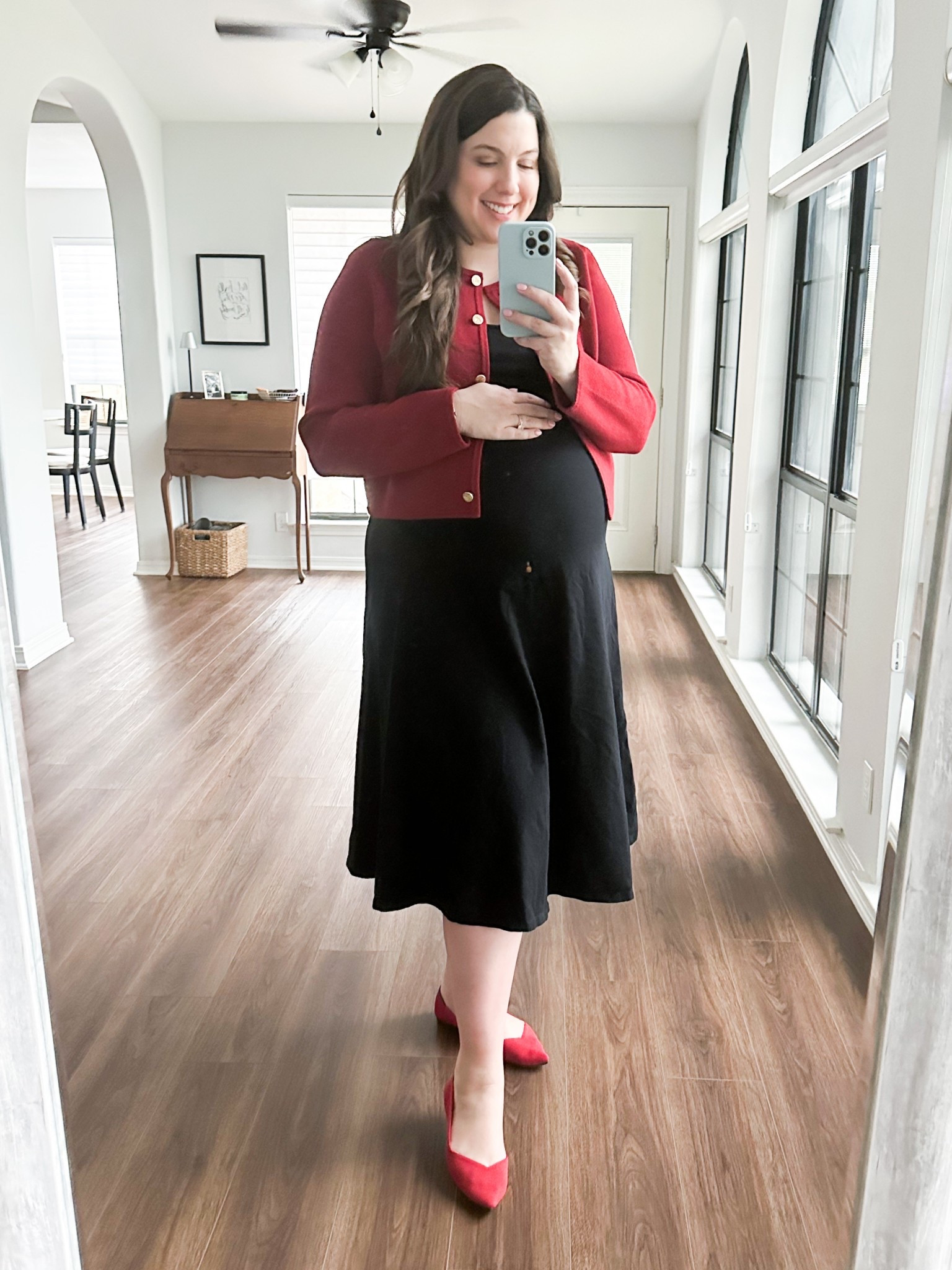 Workwear #ootd 4/1/25 

Womens business professional workwear and business casual workwear and office outfits midsize outfit midsize style maternity style maternity workwear 

#LTKBump #LTKFindsUnder50 #LTKWorkwear