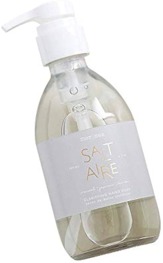 MERSEA Liquid Hand Soap - Glass Bottle Soap Pump, Saltaire, 9 oz | Amazon (US)