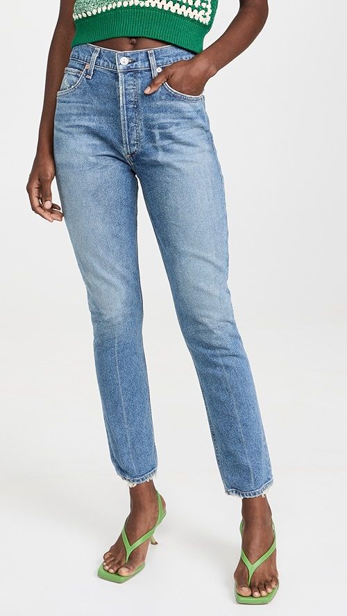Citizens of Humanity Charlotte High Rise Straight Jeans | SHOPBOP | Shopbop