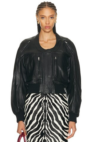 JACQUEMUS Le Blouson Tore in Black | FWRD 