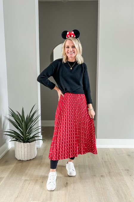 What I wore this week! I went to my kids school for Halloween so I dressed up as Minnie Mouse with this polka dot skirt! 

#LTKSeasonal #LTKfindsunder100 #LTKstyletip