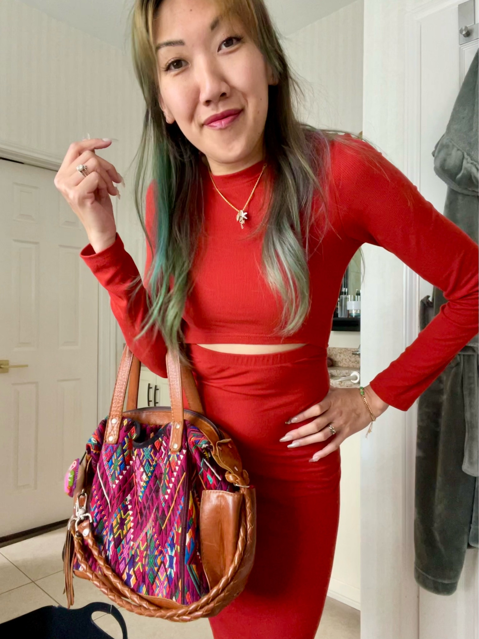 Rust red cutout dress for my Sunday funday fit. It’s sold out in this color but comes in wine red, green, and black. Majorly on sale right now. You can wear this on cooler spring days, summer nights, into fall, and throw a coat over it in the winter season. 

#LTKstyletip #LTKSeasonal #LTKfindsunder50