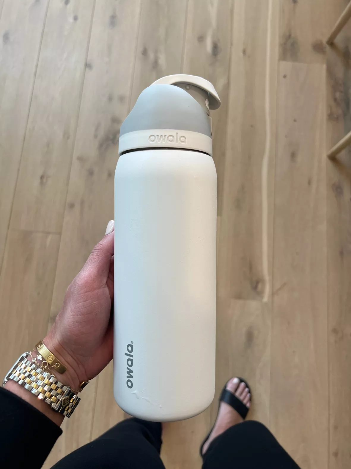 OWALA FreeSip Insulated Water Bottle with Straw