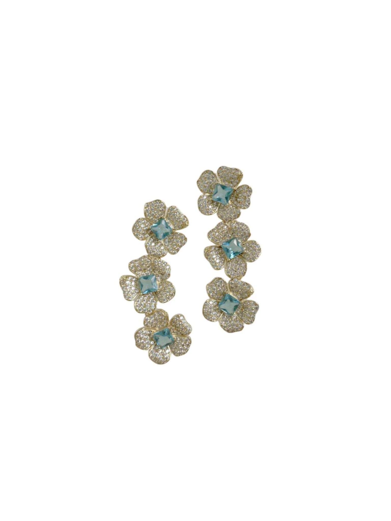 Chelsea Garden Flower drops | Nicola Bathie Jewelry