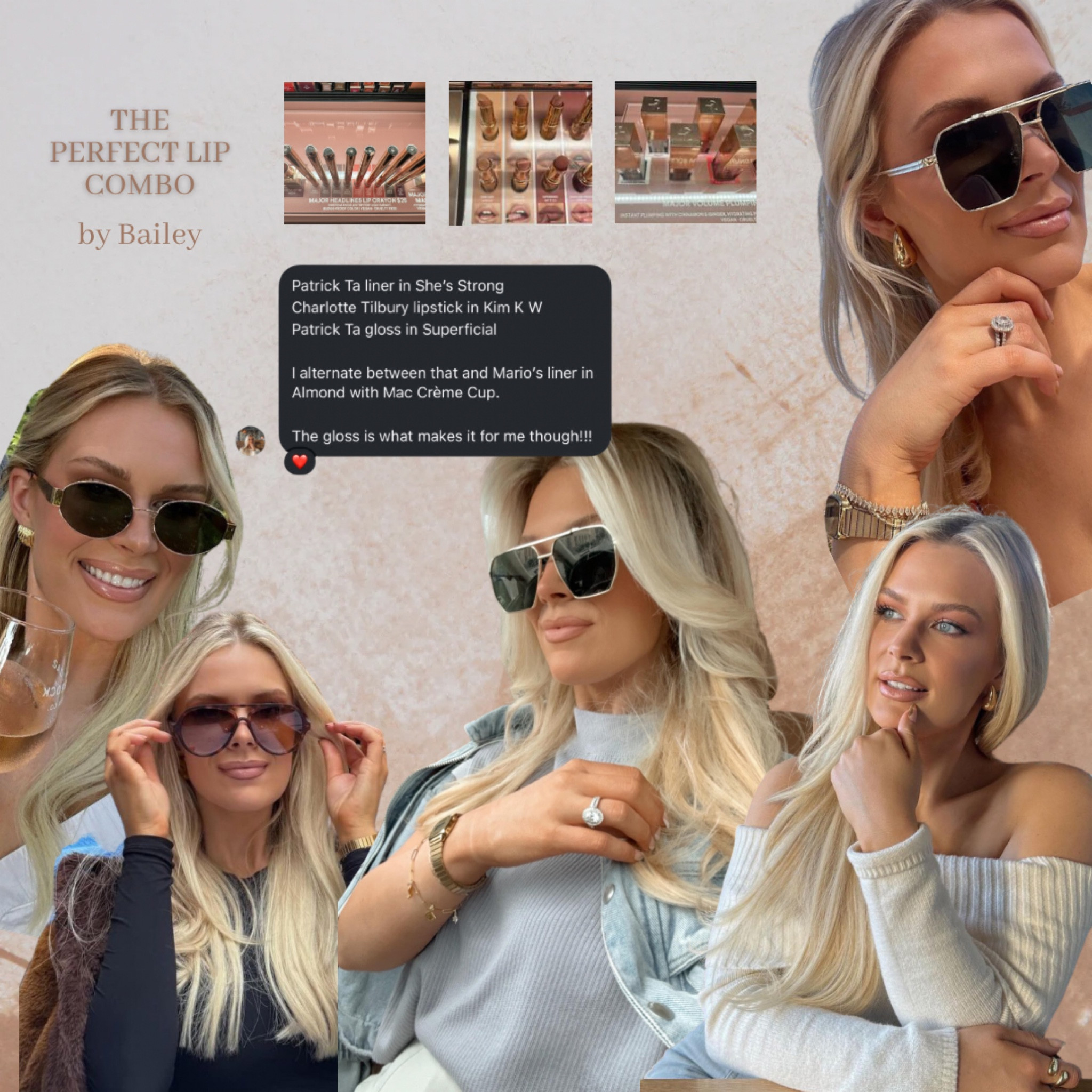 The perfect lip combo by a non-beauty influencer that should be a beauty influencer! 😂💋 Meet my friend Bailey - she discovered the perfect lip and we can’t gatekeep it! 

#LTKFindsUnder50 #LTKBeauty