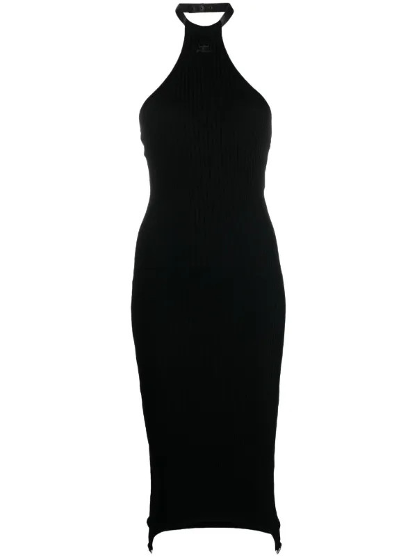 halterneck knitted dress | Farfetch Global