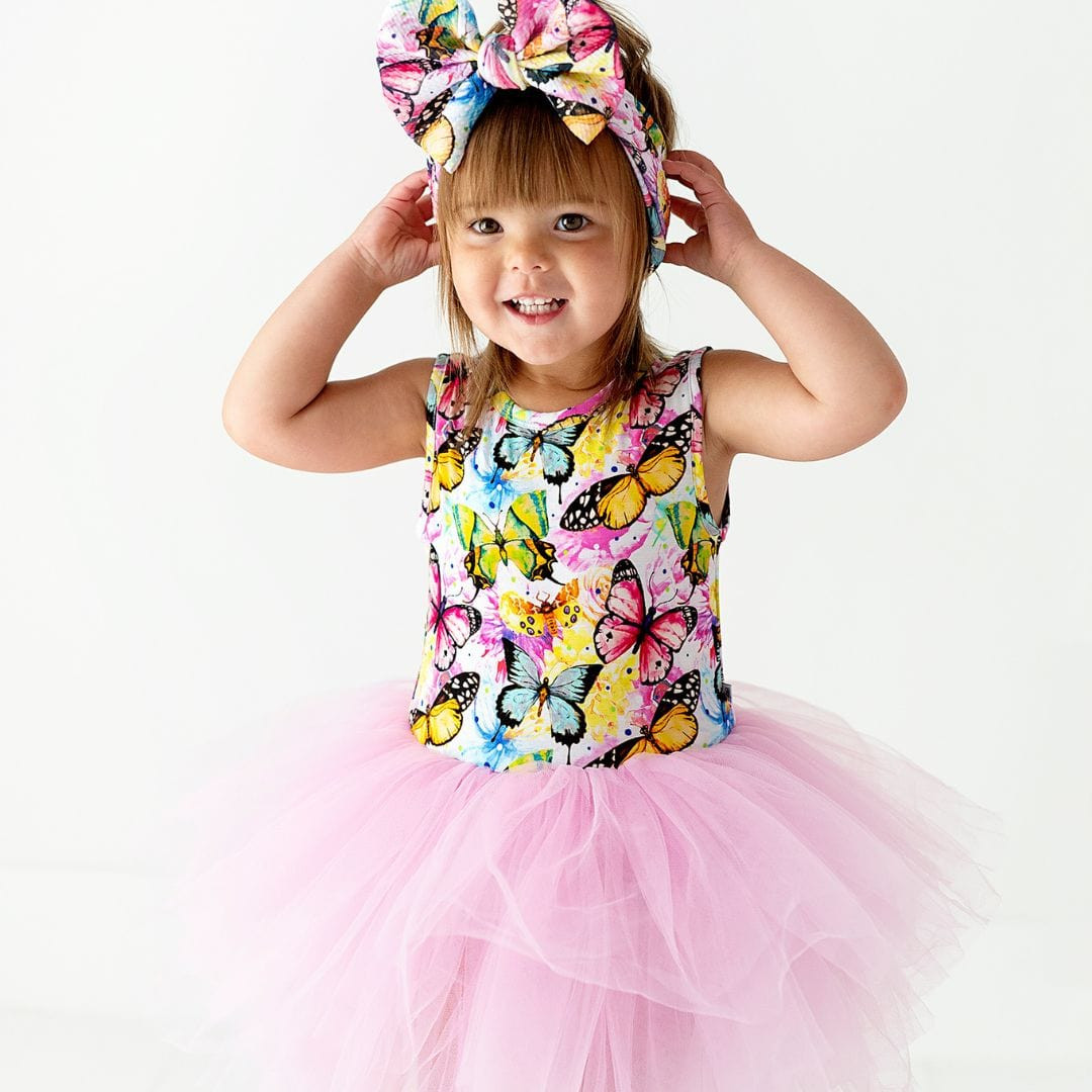 Flutter Away Tulle Tutu Dress - FINAL SALE | Bums & Roses