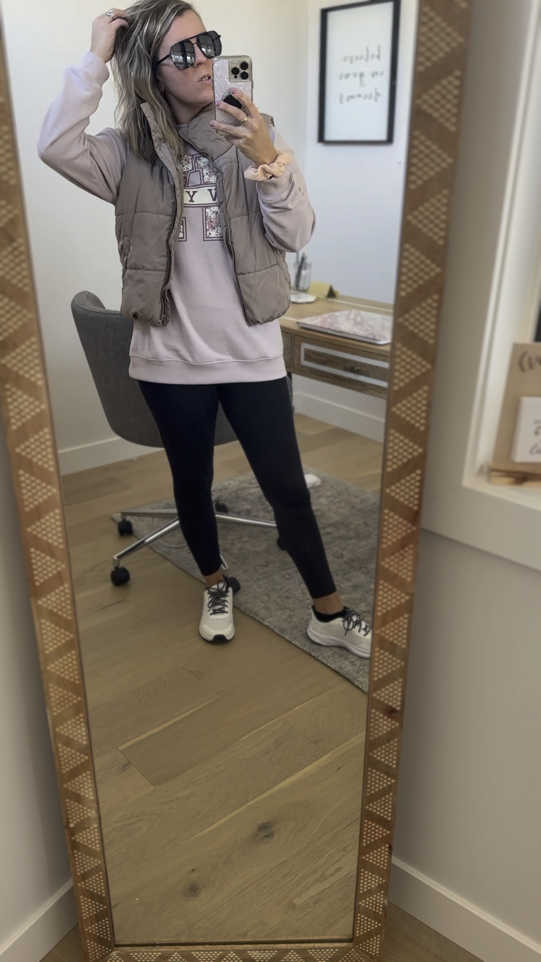 Go-to SPRING mom outfit 💖 Check the links and these white shoes are a fun at to try white without the price tag. Kids sizing in in a 4 (traditionally women’s 6). Size 5 = size 7 women’s, size 6 = size 8 women’s … my secret weapon is the kids section for shoes 👏🏽

#LTKfindsunder50 #LTKSpringSale #LTKstyletip