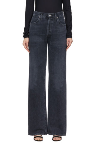 Black Annina Jeans | SSENSE 