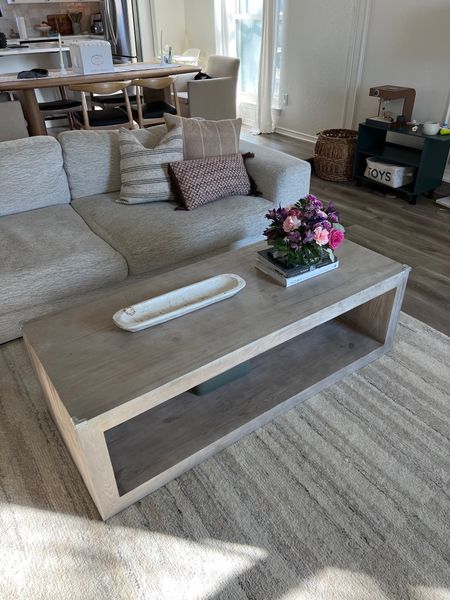 How i style our coffee table! Home decor under $100! 

#LTKhome #LTKfindsunder100
