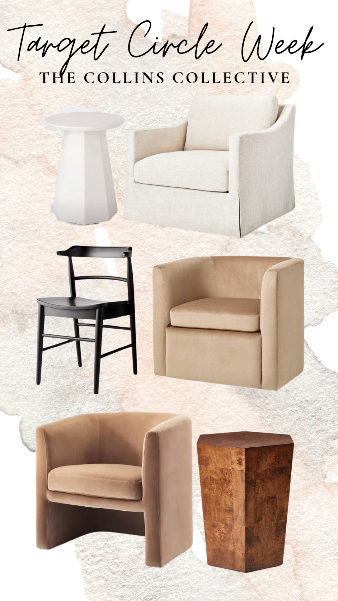 Target furniture, studio, McGee, Burlewood side table, dining chairs, barrel, chair, swivel chair, sale fines

#LTKHome #LTKFallSale