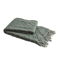 SunStyle Home Throw Blanket for Couch Sofa Bed, Decorative Knitted Blanket(50x60inch) with Tassel... | Amazon (US)