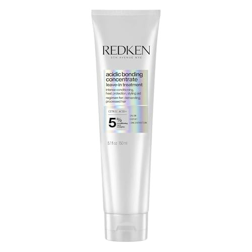 Redken Acidic Bonding Concentrate Leave In Conditioner - Hair Repair Treatment For Weak & Damaged Hair, Bond Building & Strengthening, Smooths & Provides Heat Protection | Amazon (US)