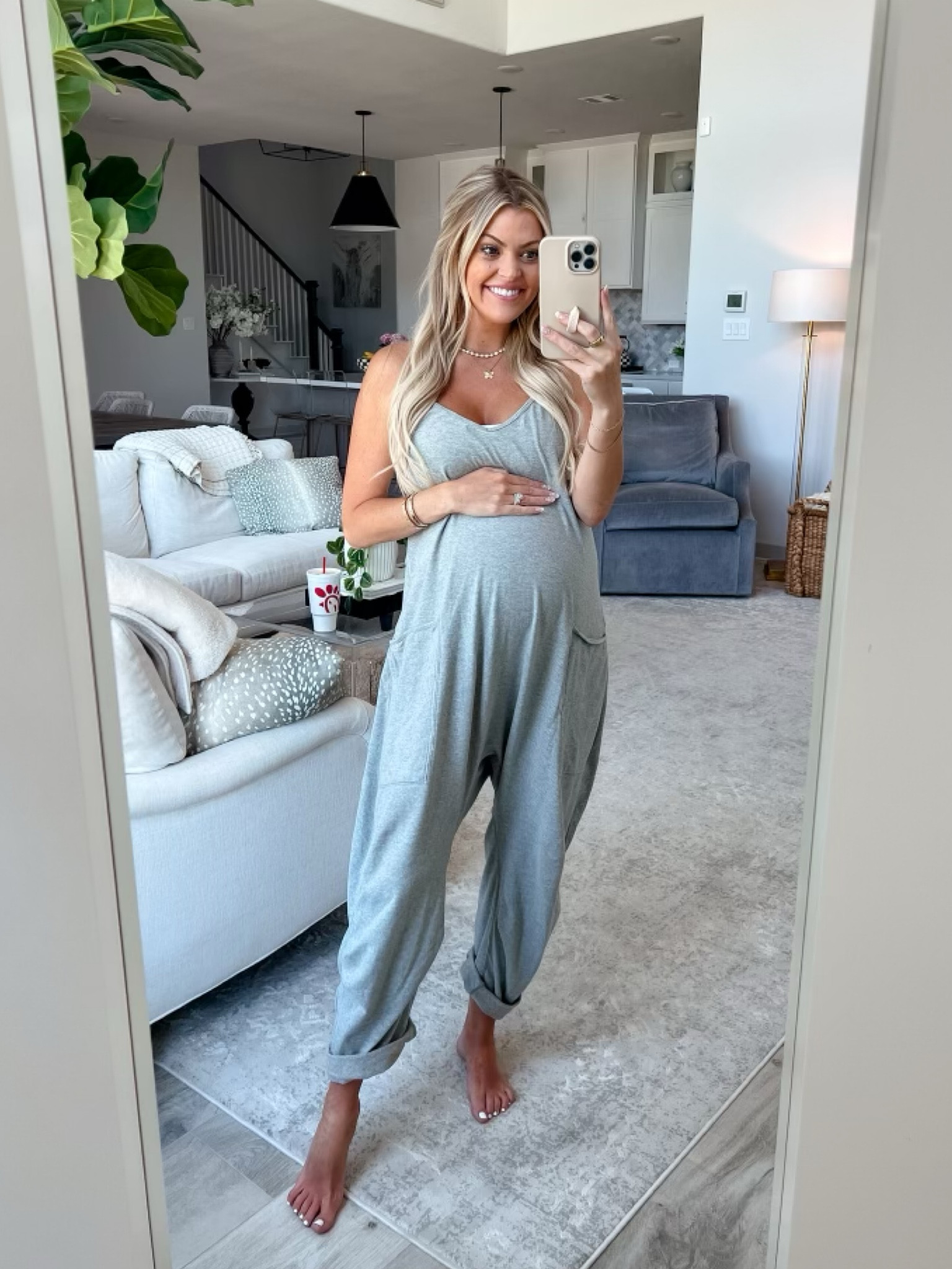 Another bump-friendly outfit, perfect for third trimester!! (wearing size XS)

electric picks code: JESS20

Hot shot onesies, free people outfits, bump friendly spring outfits, what to wear pregnant, pregnancy style, what to wear during the third trimester, comfortable pregnancy outfits 

#LTKunder100 #LTKbump