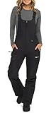 Arctix Women's Essential Insulated Bib Overalls, Black, Small/27" Inseam | Amazon (US)
