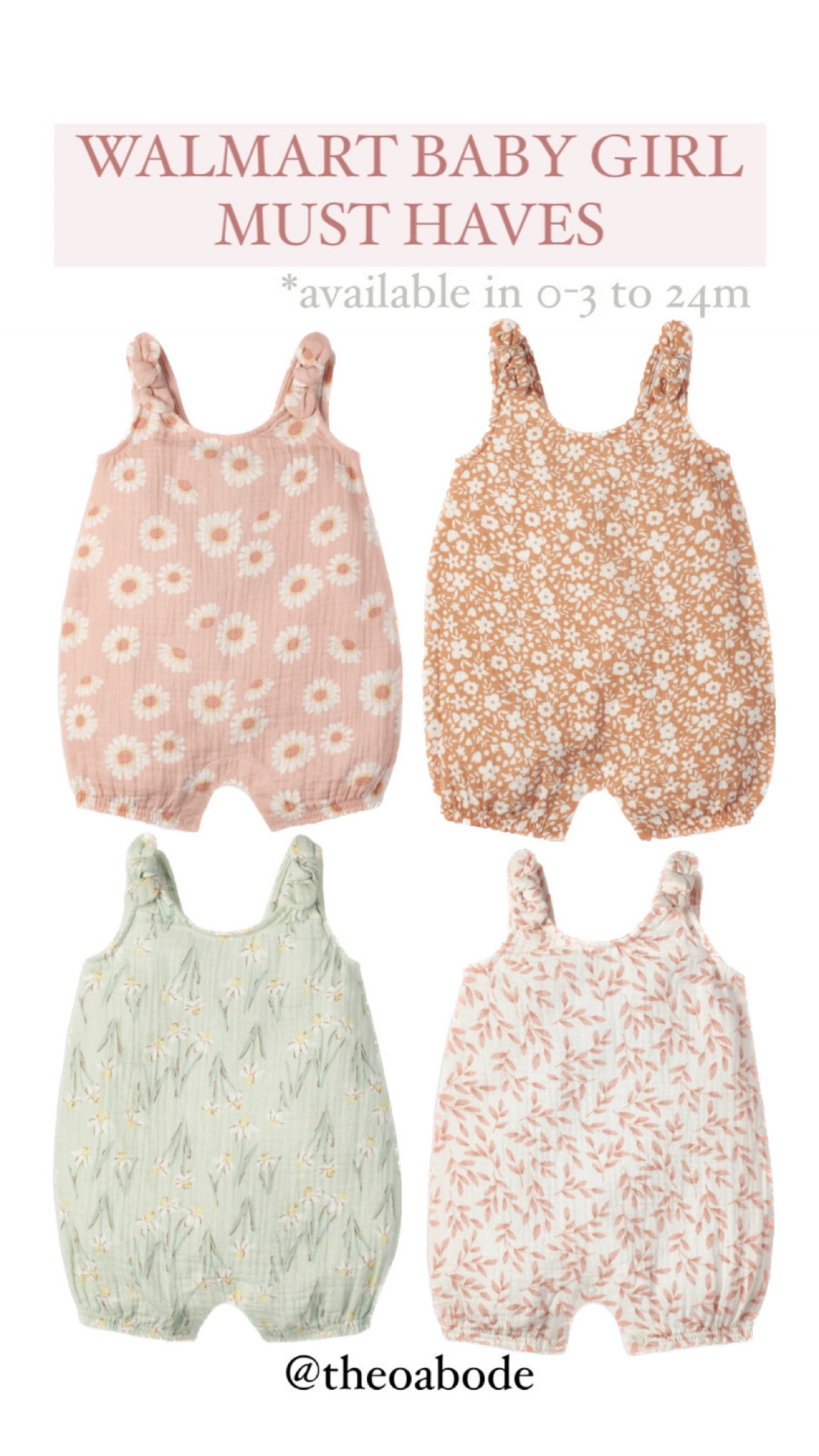 Spring Walmart Must Haves for Your Baby Girl - only $13.00!! 🫶🏼

#LTKbump #LTKbaby #LTKkids