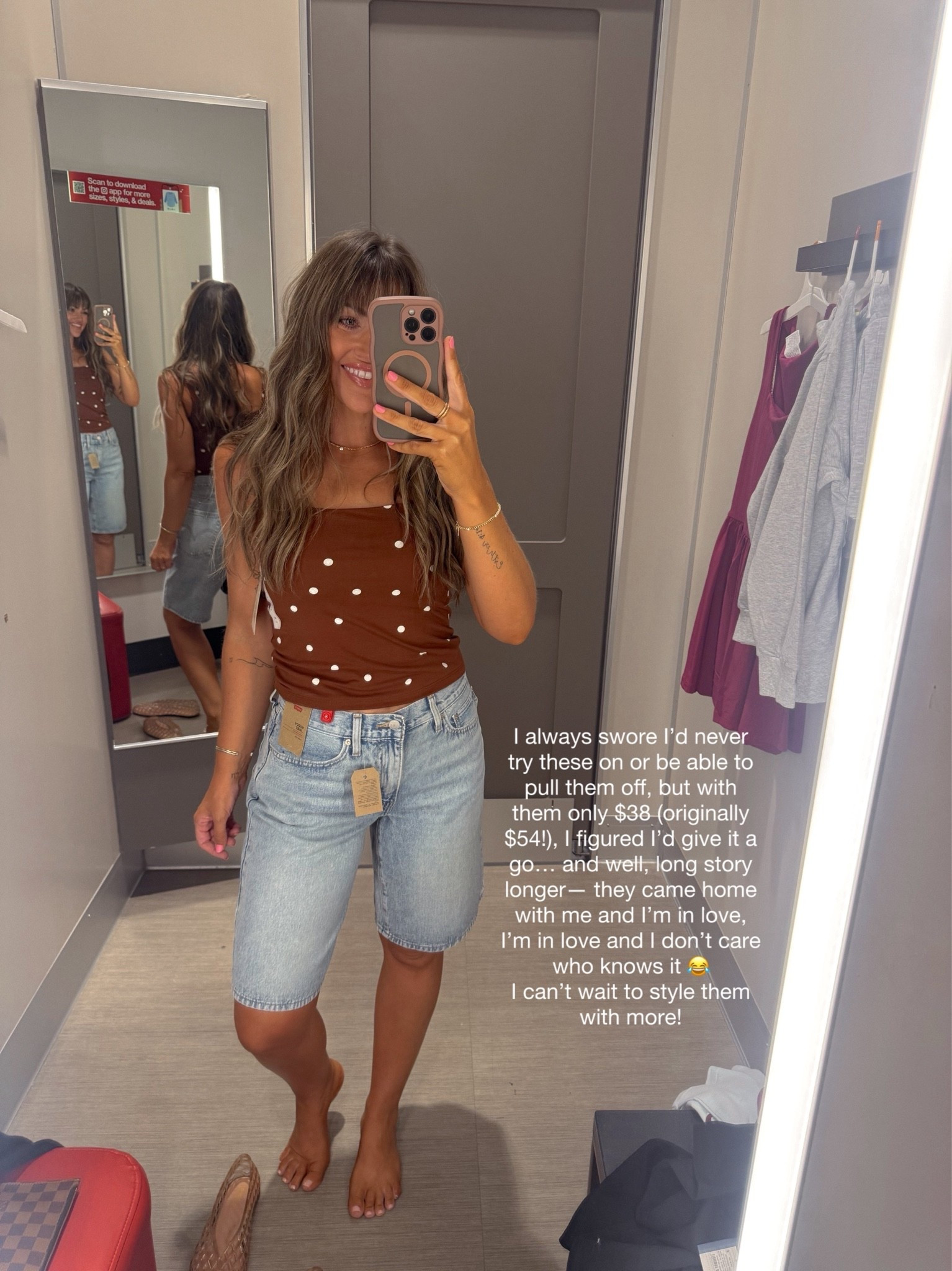 Love these!!!!! And they’re on major sale this week if you want to try too!! I sized up to a 4/27. XS tank