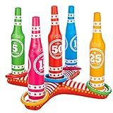 Flybar FunPark Ring Toss Game for Kids and Family, 3 Feet Tall, Includes 5 Colorful Rings, Inflatable Giant Outdoor Games for Adults and Family | Amazon (US)